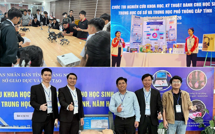 ĐH Duy Tân đồng hành cùng Cuộc thi Khoa học kỹ thuật THPT tại nhiều tỉnh, thành