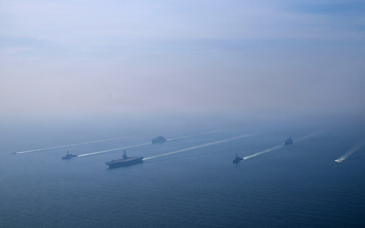 Mỹ tập trung quân lực, Iran tập trận trước thềm đàm phán