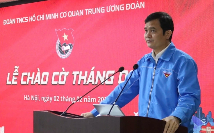 Triển khai nhiều nội dung quan trọng tại Lễ chào cờ tháng 2 của T.Ư Đoàn