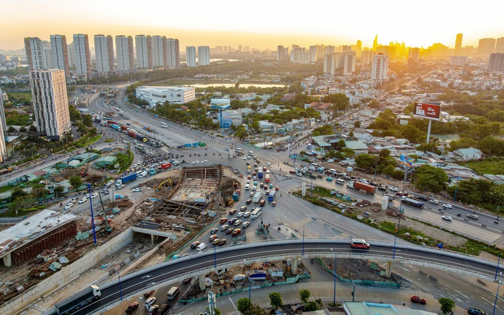 Thông xe hầm chui lớn nhất nút giao An Phú, giảm 80% kẹt xe khu Đông TP.HCM