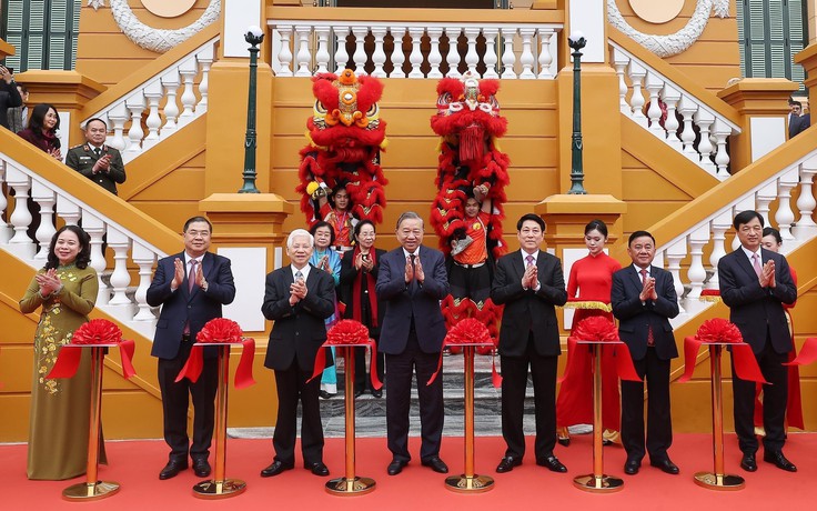 Khánh thành công trình trụ sở làm việc Cơ quan Chủ tịch nước