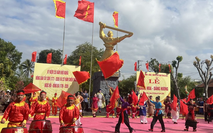 Lễ hội Đống Đa lan tỏa hào khí Tây Sơn