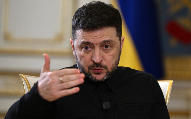 Tổng thống Ukraine nói phản công giành lại hàng trăm km vuông