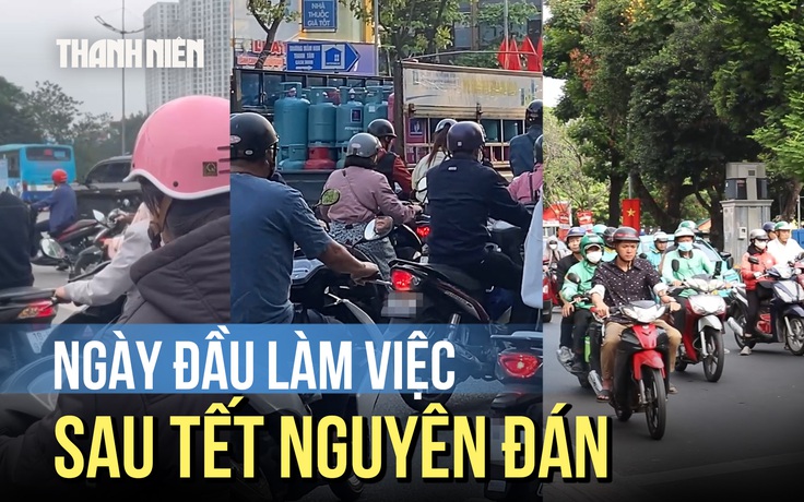 Người dân trở lại công việc sau Tết, các đô thị lớn sôi động trở lại
