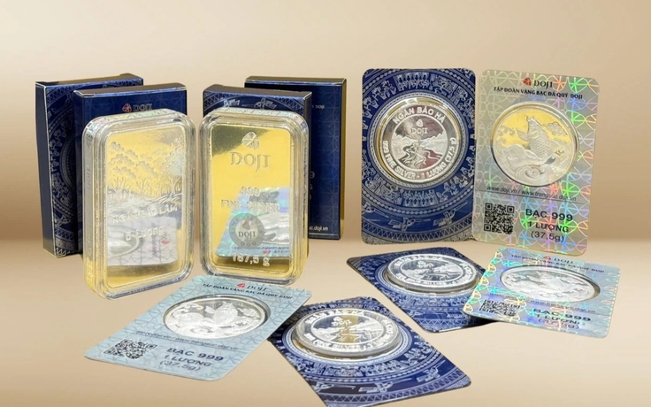 Giá bạc trên 89 triệu đồng/kg, hơn 20 điểm bán bạc lấy ngay