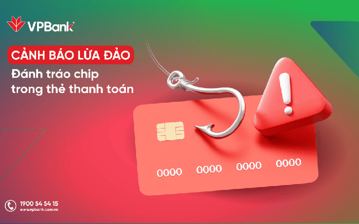 Cảnh giác thủ đoạn mới: Đánh tráo chip thẻ tín dụng