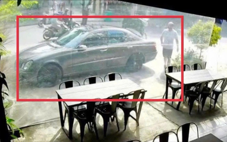 Nghi vấn một người nước ngoài trộm ô tô Mercedes ở trung tâm Đà Nẵng