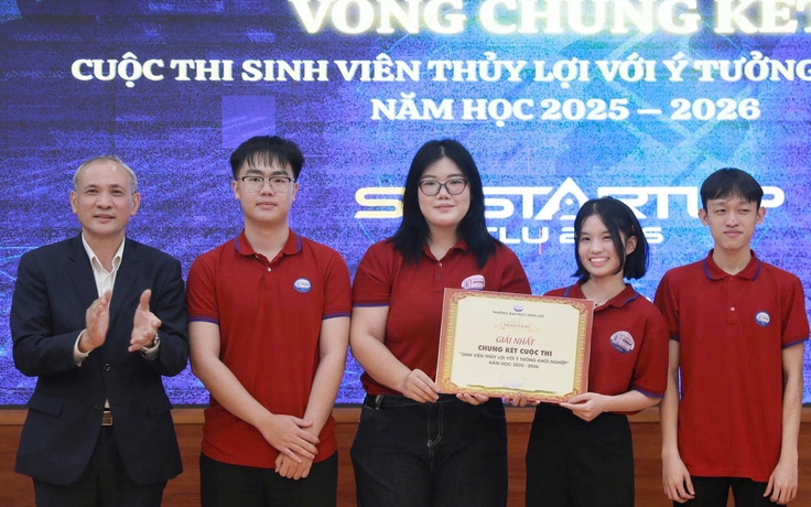 Sinh viên 'dùng' trí tuệ nhân tạo để đóng mở cống thủy lợi