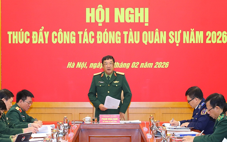 Bộ Quốc phòng yêu cầu rút ngắn thời gian thi công đóng tàu quân sự