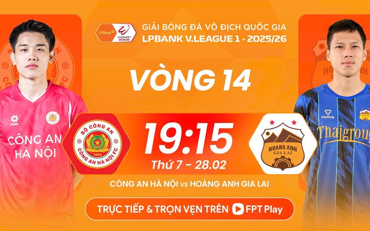 Lịch thi đấu V-League rất hay hôm nay: HAGL đang thăng hoa, có đủ sức cản đội CAHN? 