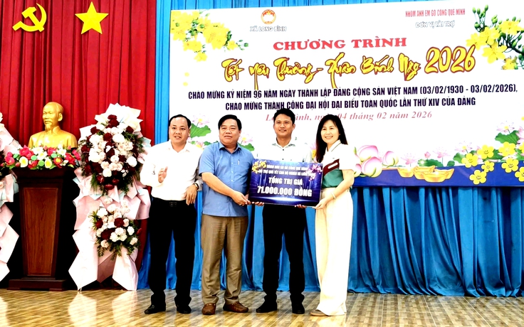 Doanh nghiệp, nhà hảo tâm chung tay chăm lo tết cho người nghèo ở Đồng Tháp