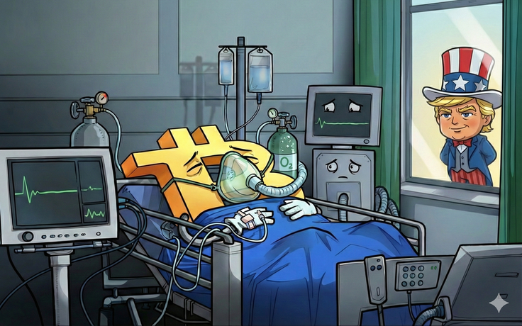 Giá Bitcoin hôm nay 5.2.2026: 99 tỉ USD bốc hơi, Mỹ tuyên bố 'không cứu BTC'