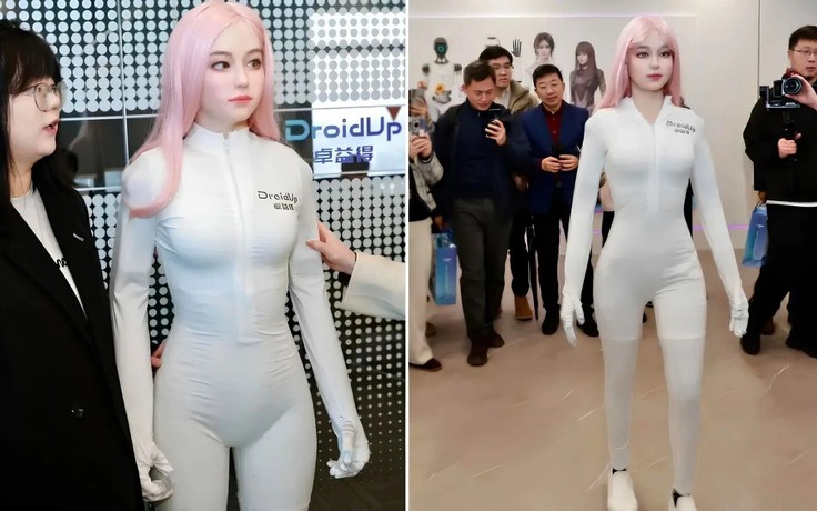 Trung Quốc gây sốc khi trình làng Robot AI 'bằng xương bằng thịt'