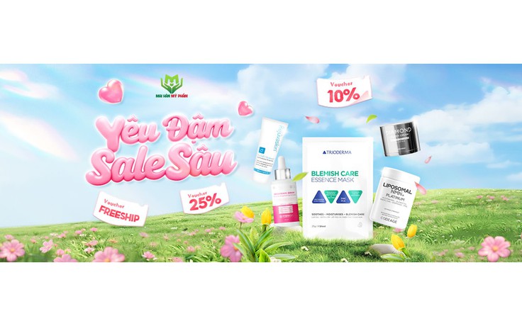 Hội độc thân 'săn' sale Mai Hân cực nhiệt: Da đẹp quan trọng hơn người yêu