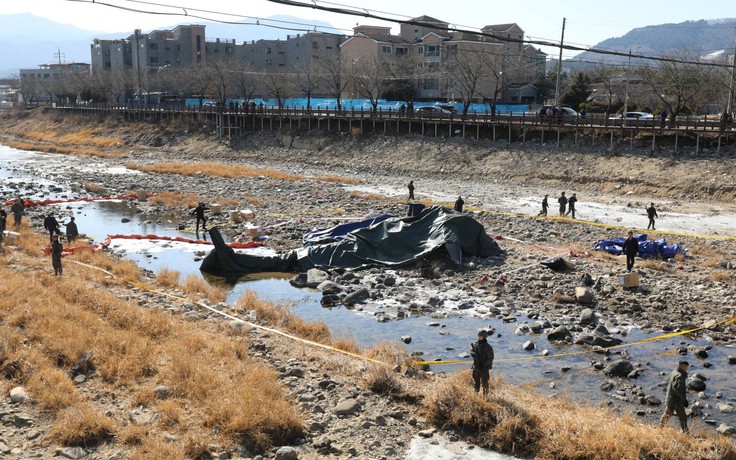 Rơi trực thăng tập trận, 2 quân nhân Hàn Quốc thiệt mạng