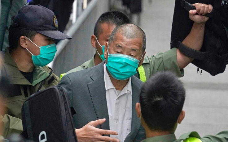 Trùm truyền thông Hồng Kông Jimmy Lai lãnh án 20 năm tù