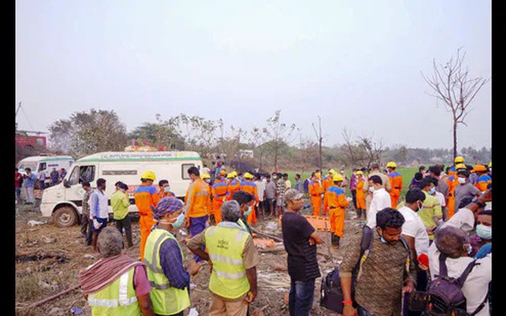 Thảm kịch tại xưởng pháo hoa Ấn Độ, 21 người thiệt mạng