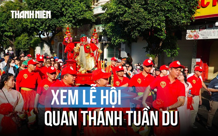 Rộn ràng Quan Thánh tuần du Chợ Lớn