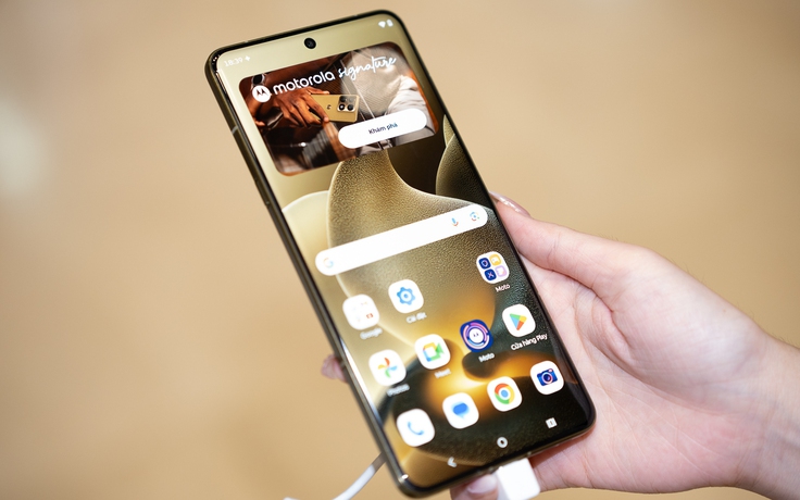 Motorola ra mắt motorola signature và edge 70 tại Việt Nam