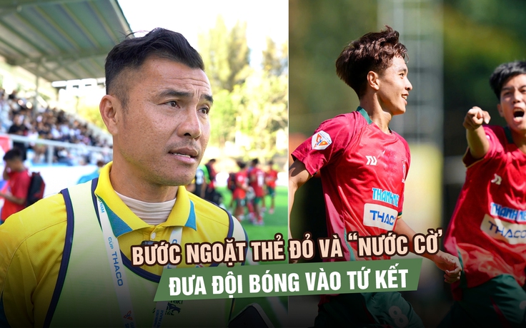 Trường ĐH Công nghệ Đồng Nai giành vé tứ kết đầu tiên, HLV nói về bước ngoặt thẻ đỏ