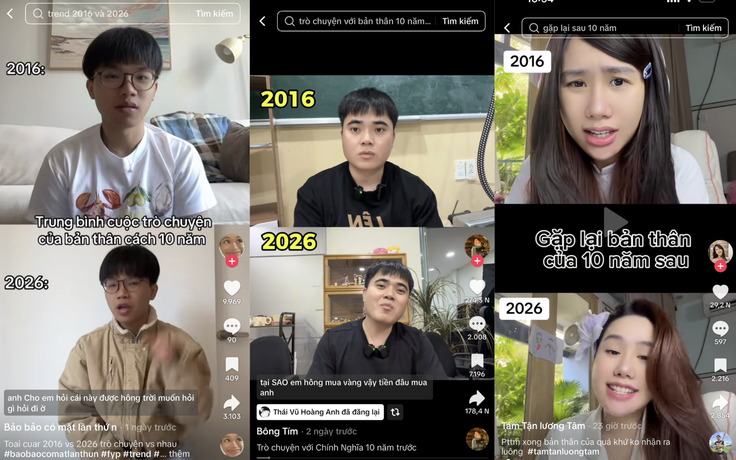 '2016 nói chuyện với 2026' là trend gì?: Hướng dẫn thực hiện clip đơn giản nhất