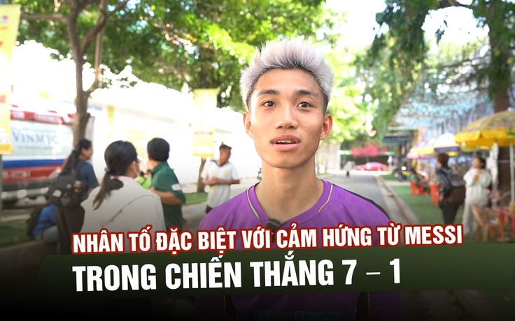 Thần tượng Messi, bộ đôi đặc biệt của đội bóng Thanh Hóa đưa đội nhà vào tứ kết sớm