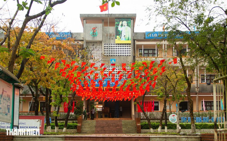 Một vòng mái trường giàu truyền thống, nơi tổ chức Tư vấn mùa thi tại Quảng Trị