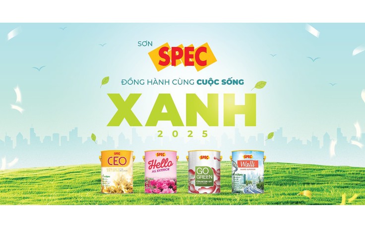 Chương trình 'Sơn SPEC - Đồng hành cùng cuộc sống xanh’ công bố khách hàng trúng thưởng