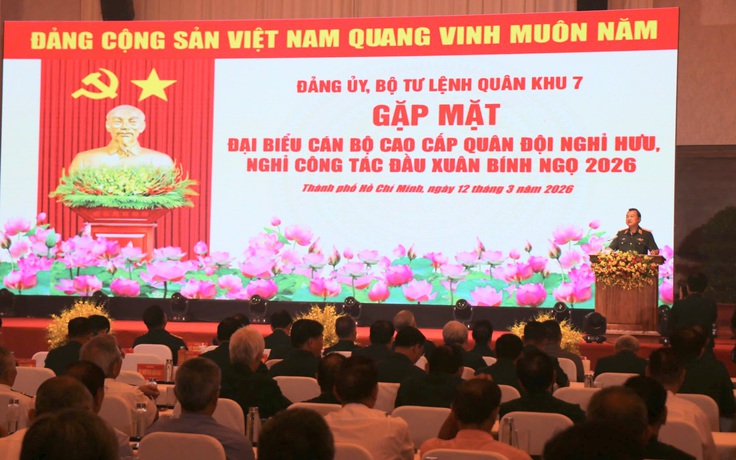 Quân khu 7 gặp mặt tri ân hơn 800 cán bộ cao cấp quân đội nghỉ hưu