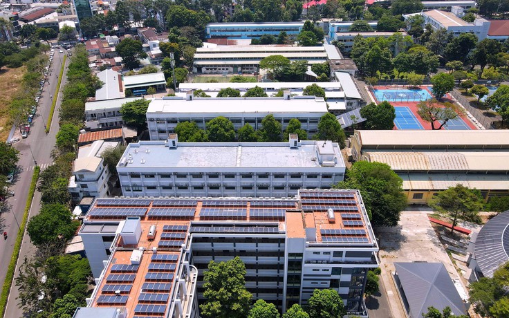 Khuôn viên hơn 14 ha của Trường ĐH Bách khoa TP.HCM