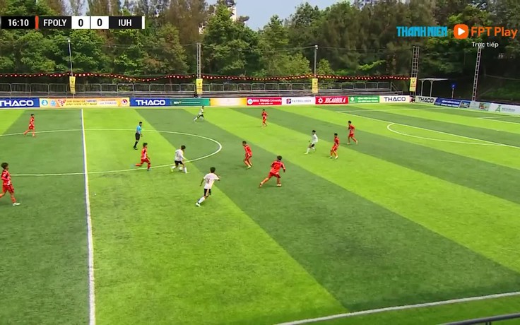 Highlight Trường ĐH Công nghiệp TP.HCM 0-0 Trường CĐ FPT Polytechnic: Chia điểm, cùng vào tứ kết
