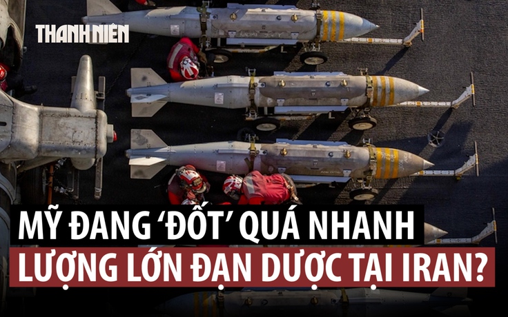 Mỹ tiêu hao lượng đạn dược ‘dùng được nhiều năm’ trong cuộc chiến chống Iran