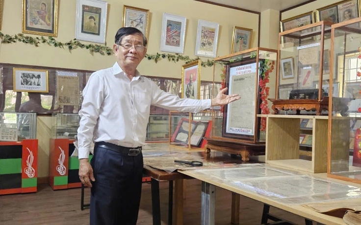 Cựu chiến binh sưu tầm hơn 200 kỷ vật về các kỳ bầu cử Quốc hội