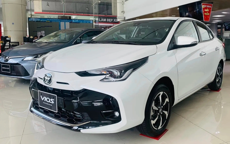 Sedan hạng B dưới 600 triệu: Toyota Vios bán chạy nhất, Mazda2 vượt mặt Hyundai Accent