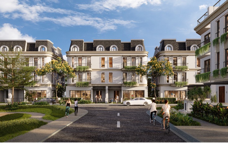 Nhà phố 1 trệt 3 lầu giá từ 4,8 tỉ đồng thu hút người mua tại TP.HCM