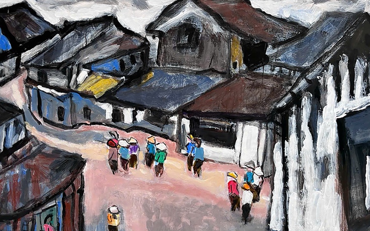 Ký ức 'Vọng' đầy cảm xúc của họa sĩ, kỷ lục gia Việt Nam Trần Văn Mãng