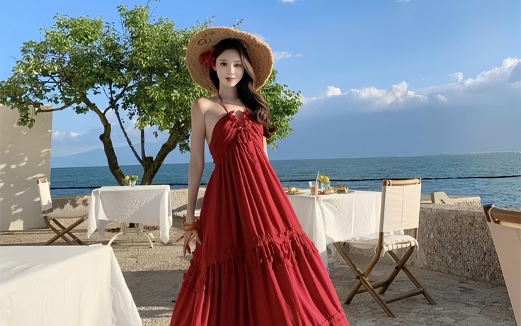 Bí quyết chọn váy maxi tôn dáng, sáng da cho hè này