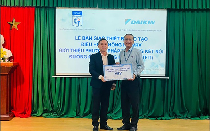 Daikin Vietnam hợp tác hơn 45 trường nghề, ươm mầm nhân lực cho ngành điện lạnh