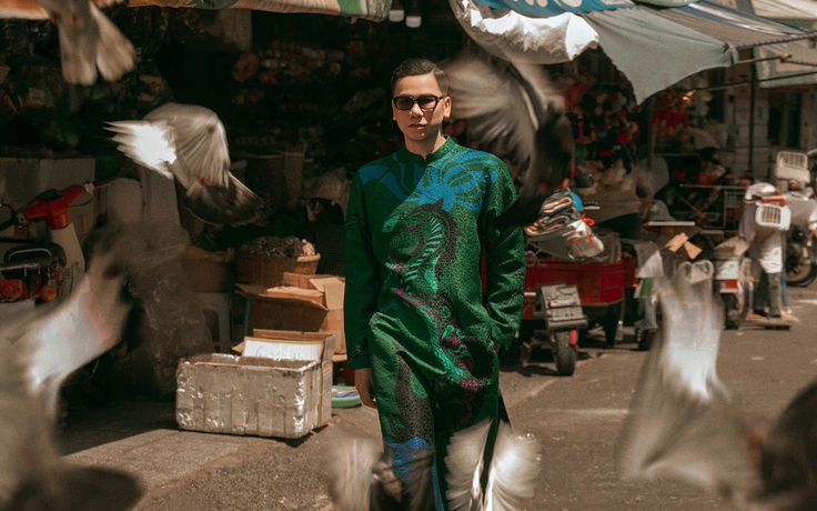 Áo dài kể chuyện ký ức quê hương