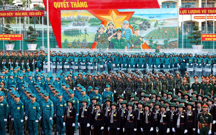 Lực lượng vũ trang TP.HCM ra quân huấn luyện năm 2026, sẵn sàng chiến đấu cao