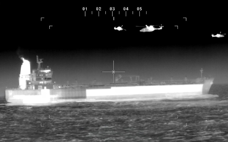 Bỉ tịch thu tàu dầu nghi thuộc 'đội tàu bóng tối' Nga