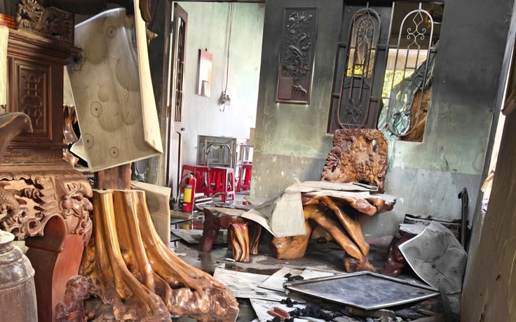 Cháy nhà ở Gia Lai khiến 2 bé tử vong