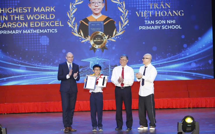 Một học sinh Việt Nam đạt điểm cao nhất thế giới môn toán tiểu học