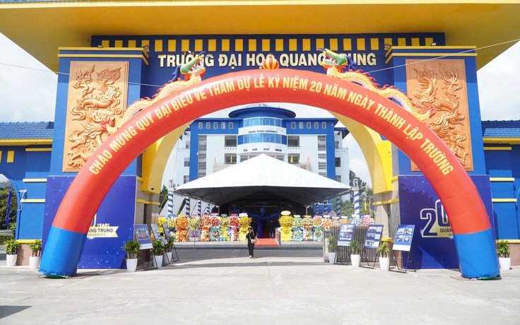 Trường đại học Quang Trung công bố 3 ngành đạt kiểm định dịp 20 năm thành lập