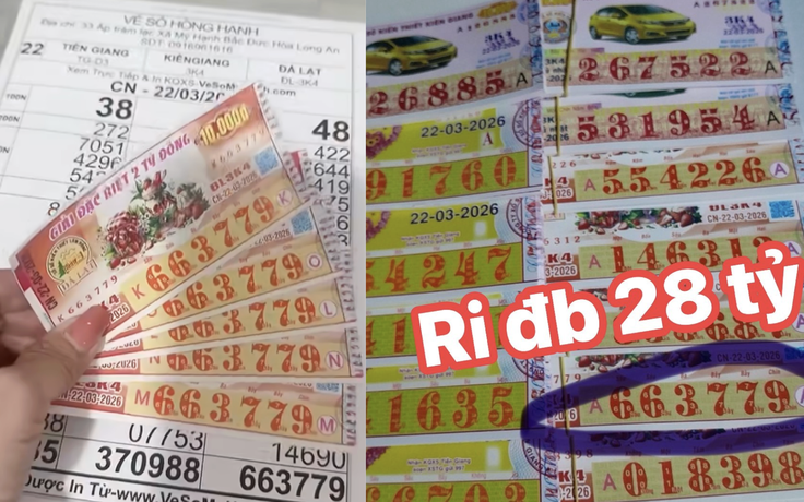 Đại lý bán trúng 28 tỉ xổ số miền Nam, đến tận nhà đổi thưởng cho khách