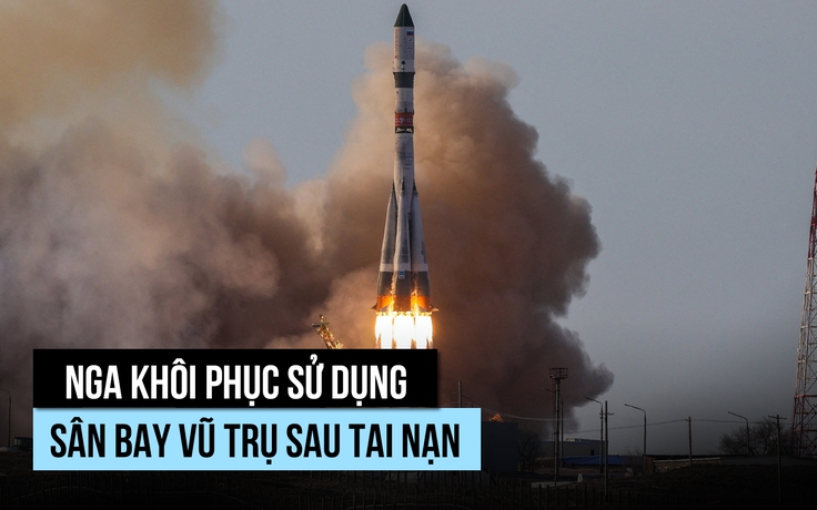 Sửa xong bãi phóng Baikonour, Nga lại phóng tàu vũ trụ