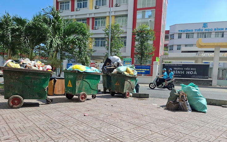 Điểm tập kết rác gây ô nhiễm