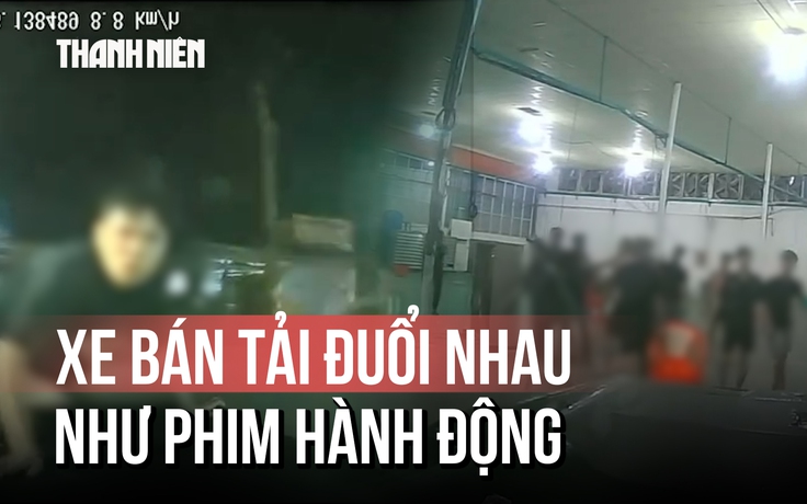 Đồng Tháp: Kinh hoàng cảnh 3 xe bán tải rượt đuổi, hành hung người trong đêm