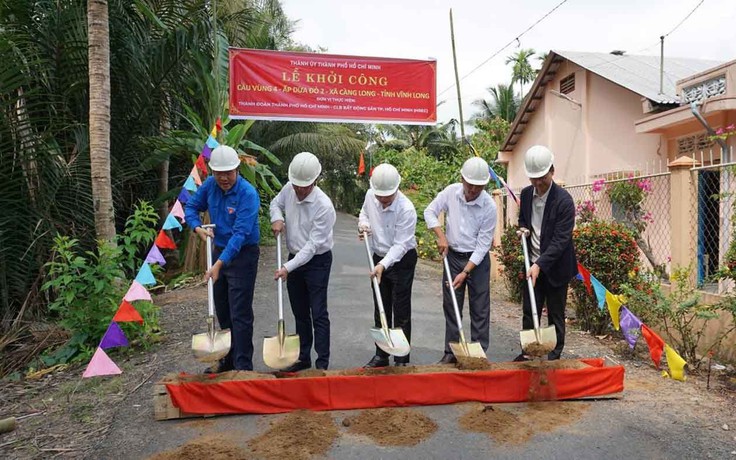 Góp phần tăng kết nối giao thông, LG Electronics xây cầu dân sinh tại Vĩnh Long