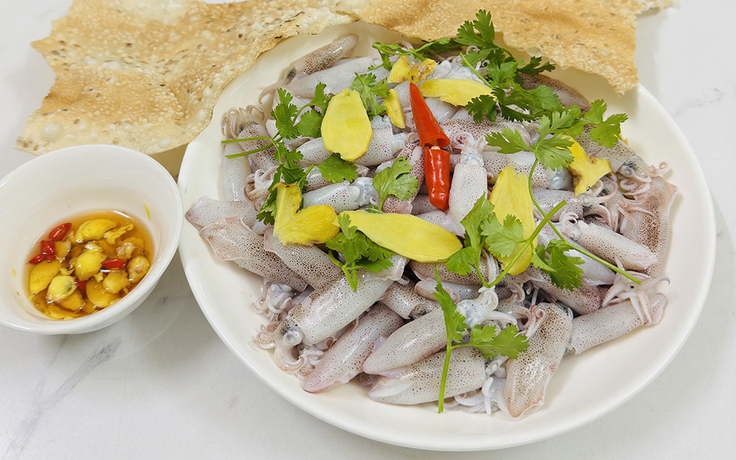 Mực bọt ngọt tới… xương